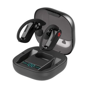 Handsfree Waterproof Bluetooth Earphone Earhook Earbuds (with charging case)