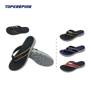 China Summer Grey Black Mens Sports Slippers Slipper For Male on sale