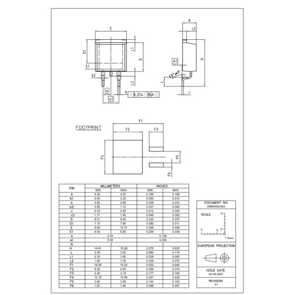 IPP65R110CFDA Diode Transistor And Thyristor N-Channel 650 V 31.2A Tc 277.8W Tc PG-TO220-3
