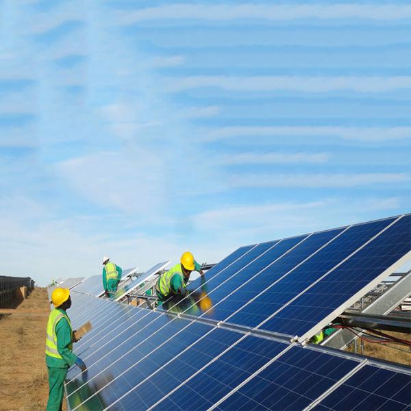 Buy Hot Galvanized Steel 130mph Turnkey Solar Panel Mounting System at wholesale prices