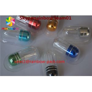 Bullet Sex Plastic Pill Bottles , hexagon plastic pill containers penis shape