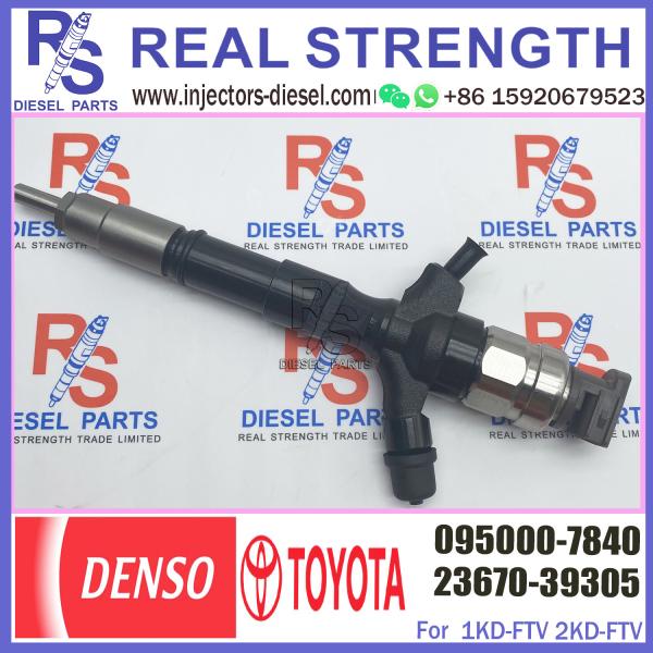 For TO-YOTA 1KD-FTV 23670-39305 095000-7840 Common Rail Fuel Injector 095000-7840 23670-39305