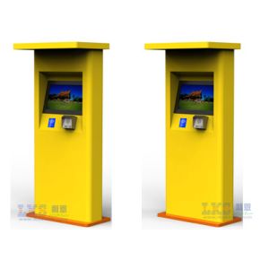 Quality Interactive Touch Screen Half Outdoor Kiosk Waterproof With TFT LCD Monitor for sale