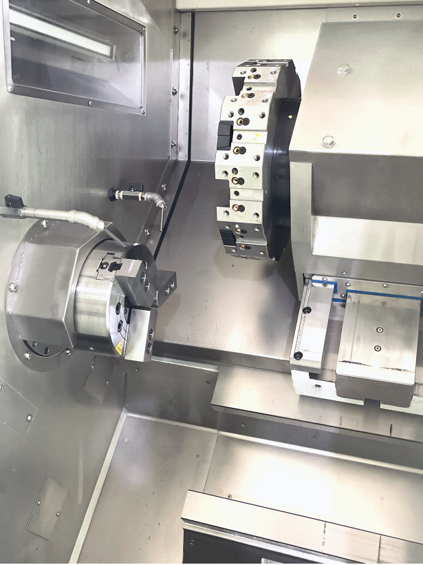 AT-208 Multi-Axis CNC Lathe - Hard Track Design & 62mm Spindle Through Hole