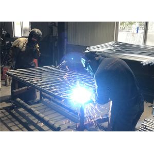 Galvanized Crowd Control Fence