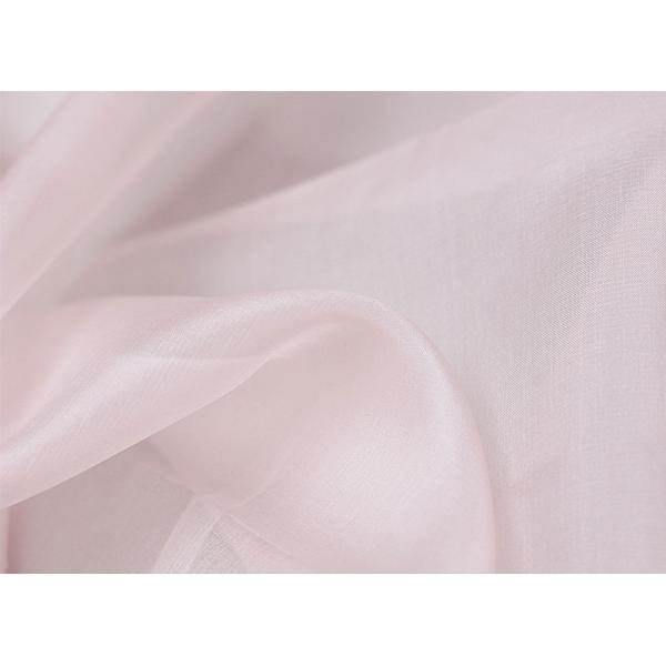 Lightweight 23.6gsm Plain Mulberry Pure Silk Organza Fabric Gauze Argentina 114cm