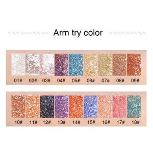 MSDS Hypoallergenic Glitter Cream Eyeshadow For Sensitive Eyes