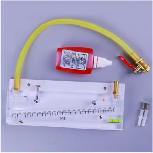 Quality Red Oil Micro Inclined Tube Manometer Fire Protection Engineering 196mm*84mm for sale