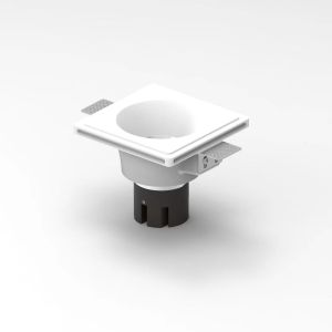 Flush Trimless Recessed Led Downlights , Plaster 5000k Round Trimless Downlight