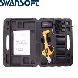 Swansoft New Type 4.0CM Cordless Electric Pruner Eletric Pruning Shears for