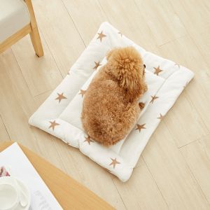 Polar Fleece Warm Pet Blanket Sofa Breathable Fluffy Dog Blanket