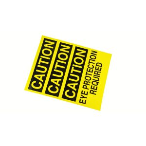 Customized Protective Warning Label Meeting Industry Standards