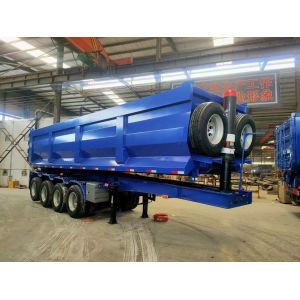 60t-70t Rear Dump Truck Transport Trailer Customization