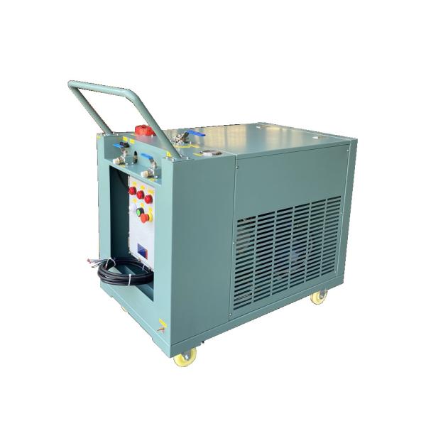 Explosion Proof Refrigerant Recovery System Air Conditioner Ac Recharge Machine