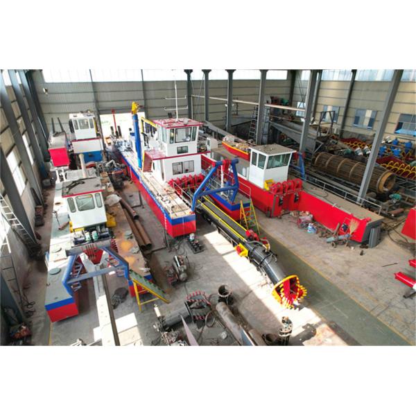 High Concentration 16 Inch Sand Pump Dredger Equipment PLC Siemens Control System