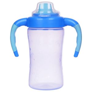 FDA 9 Ounces Baby Sippy Cup With Flexible Spout