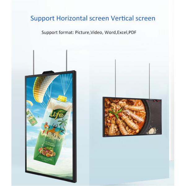 65inch Vertical Digital Signage Window Display Tft LG Screen 2500nits Shop Window Display