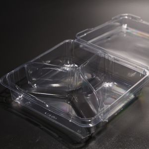 Square Plastic Food Container Boxes With Lids