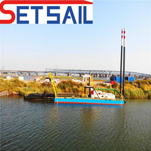 8 Inch Cutter Suction Dredge Sand Vessel with Anchor Boom
