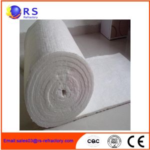Standard Size 1260 Ceramic Fiber Blanket White Refractory Insulation For