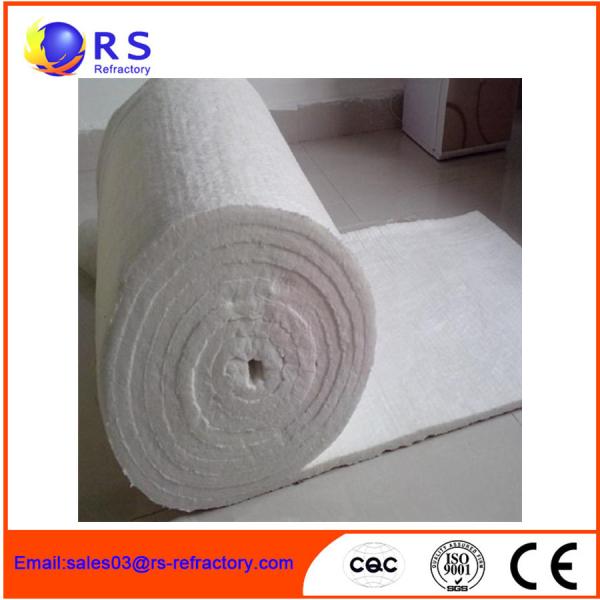 Standard Size 1260 Ceramic Fiber Blanket White Refractory Insulation For