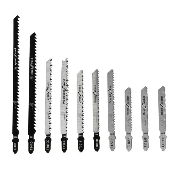 T234X Carbon Steel Jig Saw Blade Laser Logo Print in Bulk,Reciprocating,Power Tools