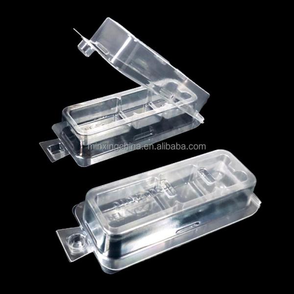 Blister Packaging Customized Clear PET Molded Plastic Insert Tray for Electronic Parts
