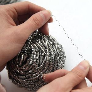 SS410/430 15g Stainless Steel Scourer Sponge