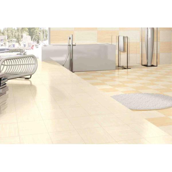 Building Materials Living Room Porcelain Floor Tile Yellowish Color