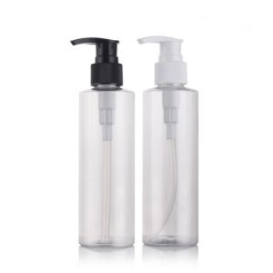 SGS 4oz 200ml Amber Refillable PET Plastic Cosmetic Spray Bottles