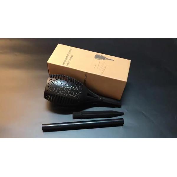 Flickering LED Landscape IP65 Waterproof Lawn Lamp Path Lighting Solar Outdoor