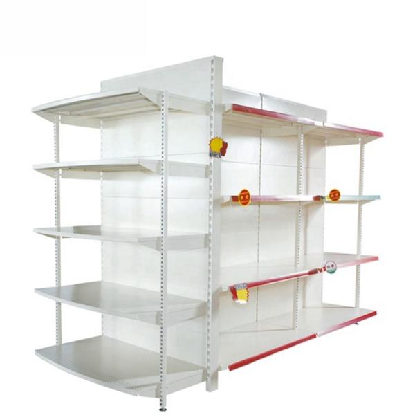 Customized Metal Supermarket Gondola Display Shelving Rack Shelf