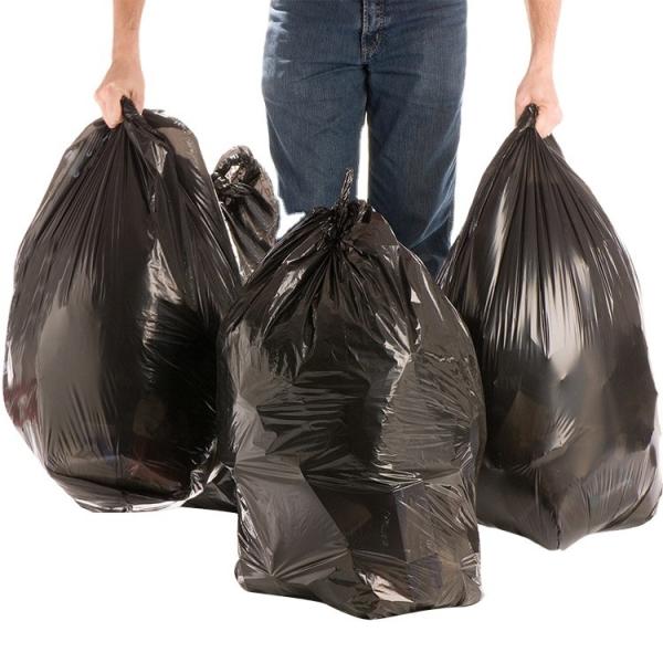 Buy Heat Seal Sealing Handle Contractor Trash Bags Extra Strong and Large for Construction at wholesale prices