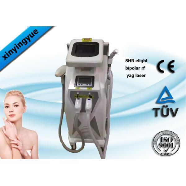 Buy Multifunction SHR Super Hair Removal Machine 3 in 1 Bipolar RF Yag Laser Machine at wholesale prices