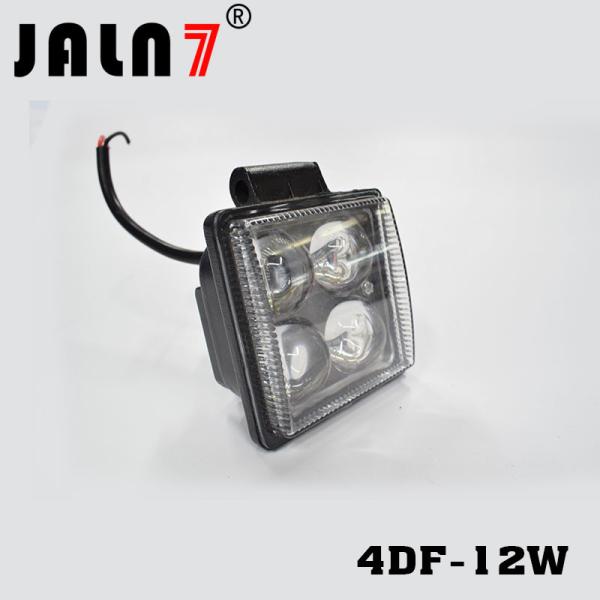 Led Work Light JALN7 12W 4D Lens Car Driving Lights Fog Light Off Road Lamp Car Boat Truck SUV JEEP ATV Led Light