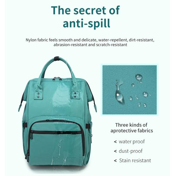 Factory Directory Cheap Mummy Baby Nappy Bag Large Capacity Women Travel Backpack Diaper Bag for Baby