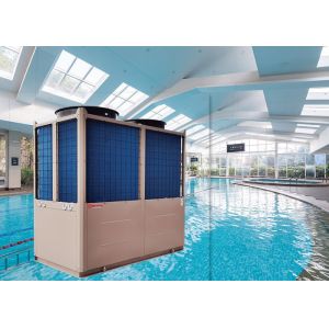 Quality Champagne Color EVI 240KW Air Source Heat Pump For Swimming Pool Spa Sauna High Efficient for sale