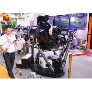 Quality 3㎡ Space 9D Virtual Reality Driving Simulator F1 Car Games 360 Degree for sale