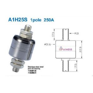 A1H25S mercury slip rings 1poles/250A