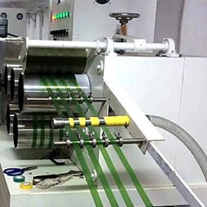 Polyester PET Strap Production Line 22mm Full Automatic High Power With Metering