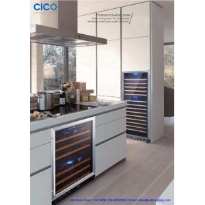 Freestanding Wine Enthusiast Built In Wine Cooler Digital Temp Control