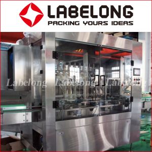 Automatic Plastic Bottle detergent syrup oil Filling capping labeling Machine