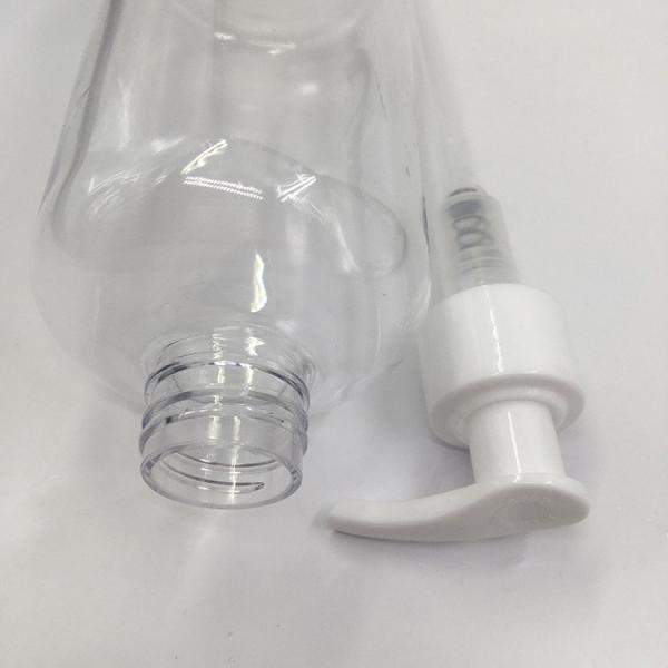 Buy Refillable Recyclable PET Plastic Bottle With Lotion Pump Dispenser at wholesale prices