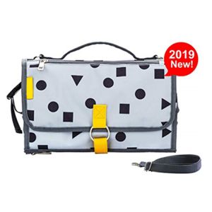 China Messenger Convertible Chic Diaper Bags Firm Zipper Closure Large Capacity on sale