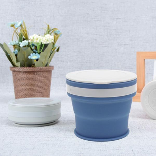 Buy 90g 270ML Hot Drink Collapsible Silicone Coffee Cup at wholesale prices