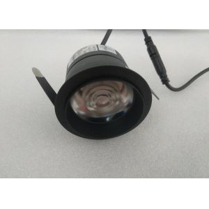 Black 2700K 10W Ra90 LED Recessed Downlight Changeable Beam Angles 12-24 Degree