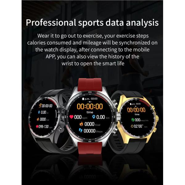 SK27 Smart Watch 400mAh IP68 Blood Oxygen Heart Rate Blood Pressure Smart Sports Watch