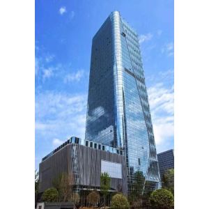 Aluminium Glass Curtain Wall with Heat Insulation Waterproof Protection