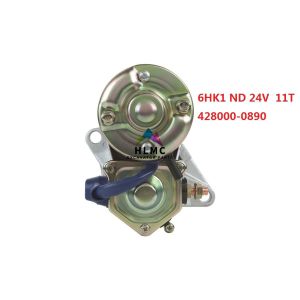 Excavator Parts Isuzu Engine Starting Motor 6HK1 ND 24V 11T 428000-0890
