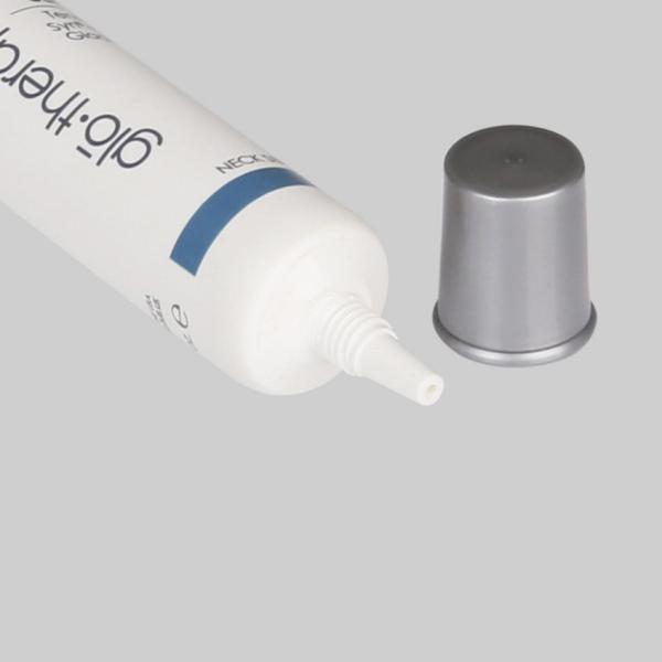 D19mm 10-25ml Long nozzle eye cream cosmetic packaging soft tube with screw-on cap